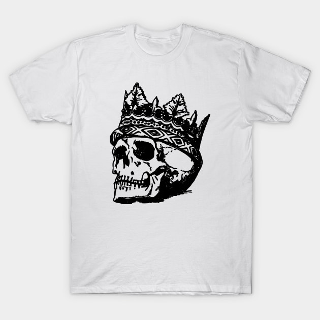 the crown of bones T-Shirt by carismashop